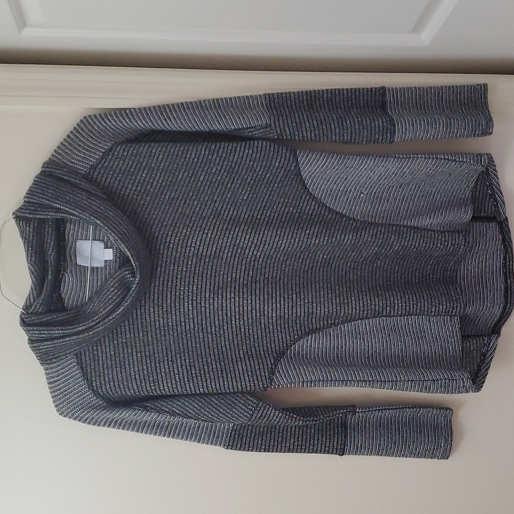 Black and white shirt. Size small. Long sleeve. Sunday brand.